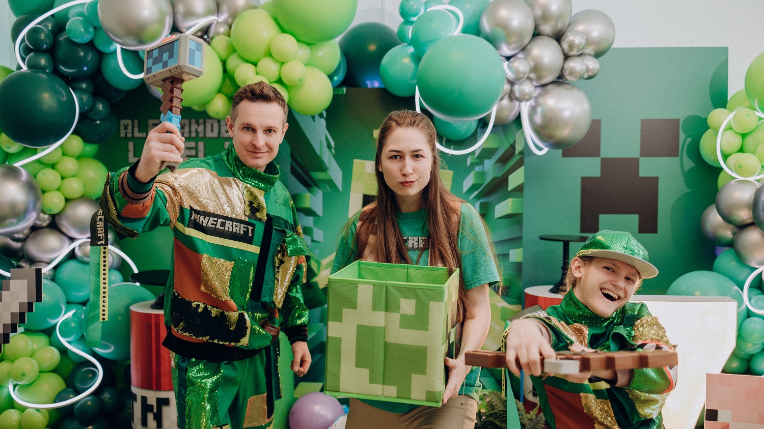 PixelLand Children's Birthday Party in Switzerland
