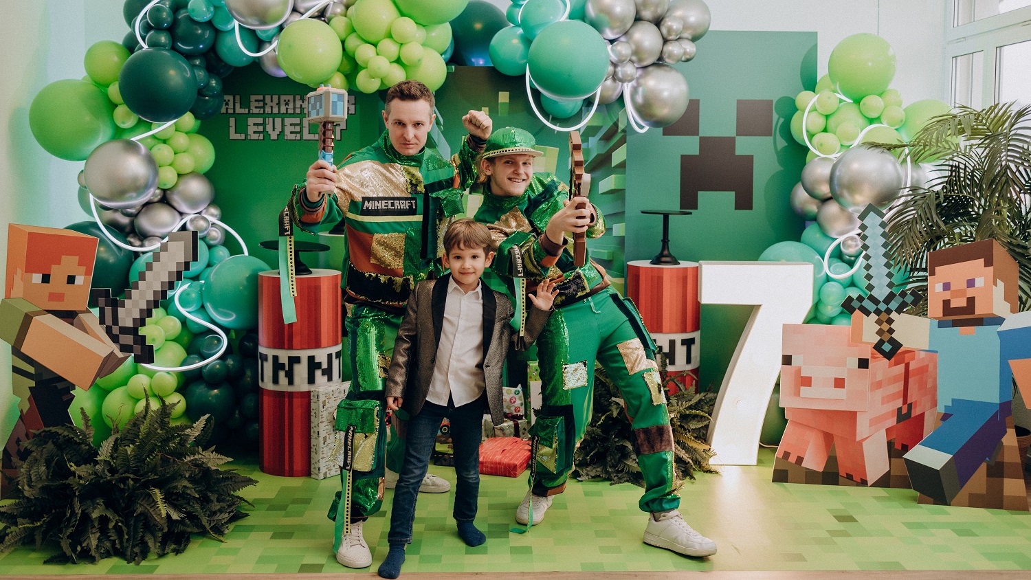 MInecraft Birthday Party Switzerland