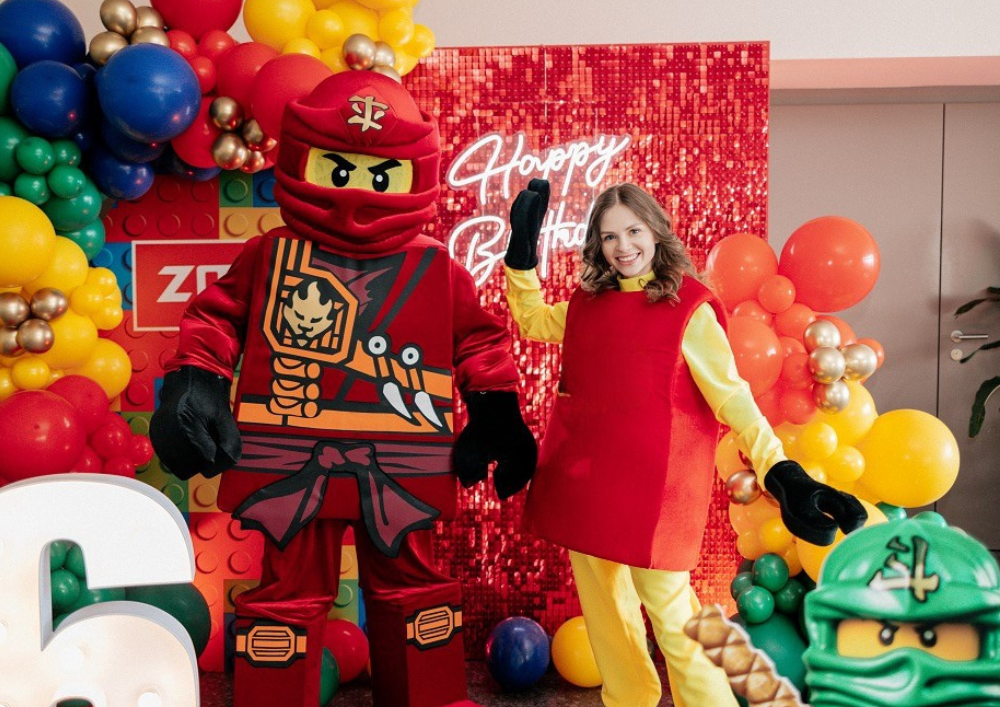 Ninja Party birthday in Switzerland