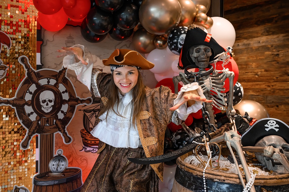 Children's party with pirates in Switzerland