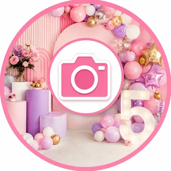 Birthday Photo Zones