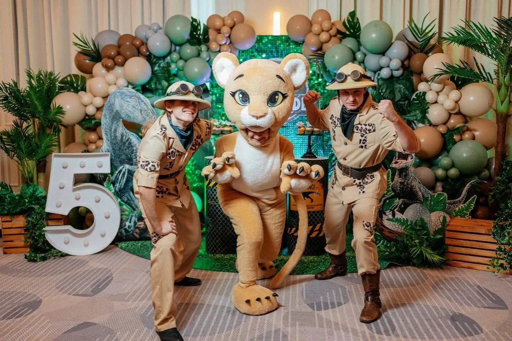 Dinosaur Party — birthday party with Hello Party entertainers