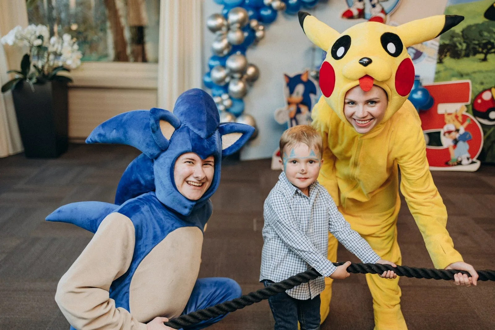 Super Friends — birthday party with Hello Party entertainers