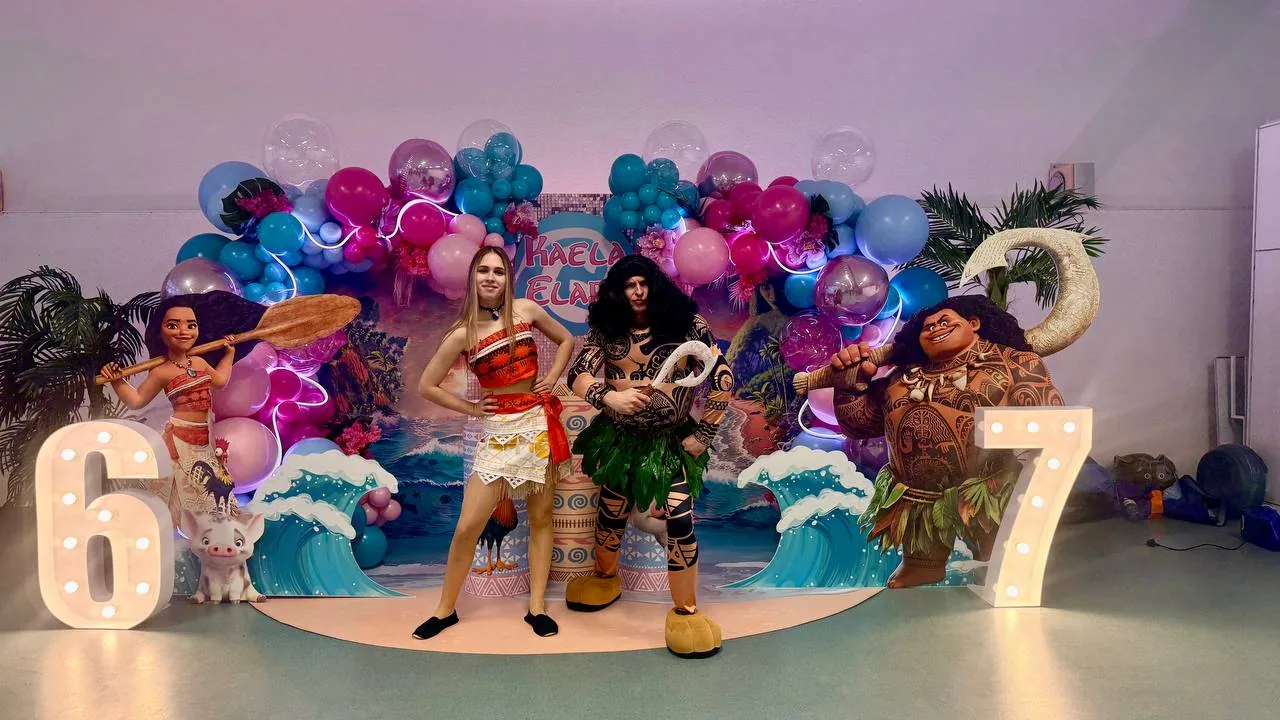 Moana Party — birthday party with Hello Party entertainers