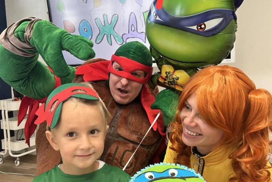 Ninja Turtle Party — birthday party with Hello Party entertainers