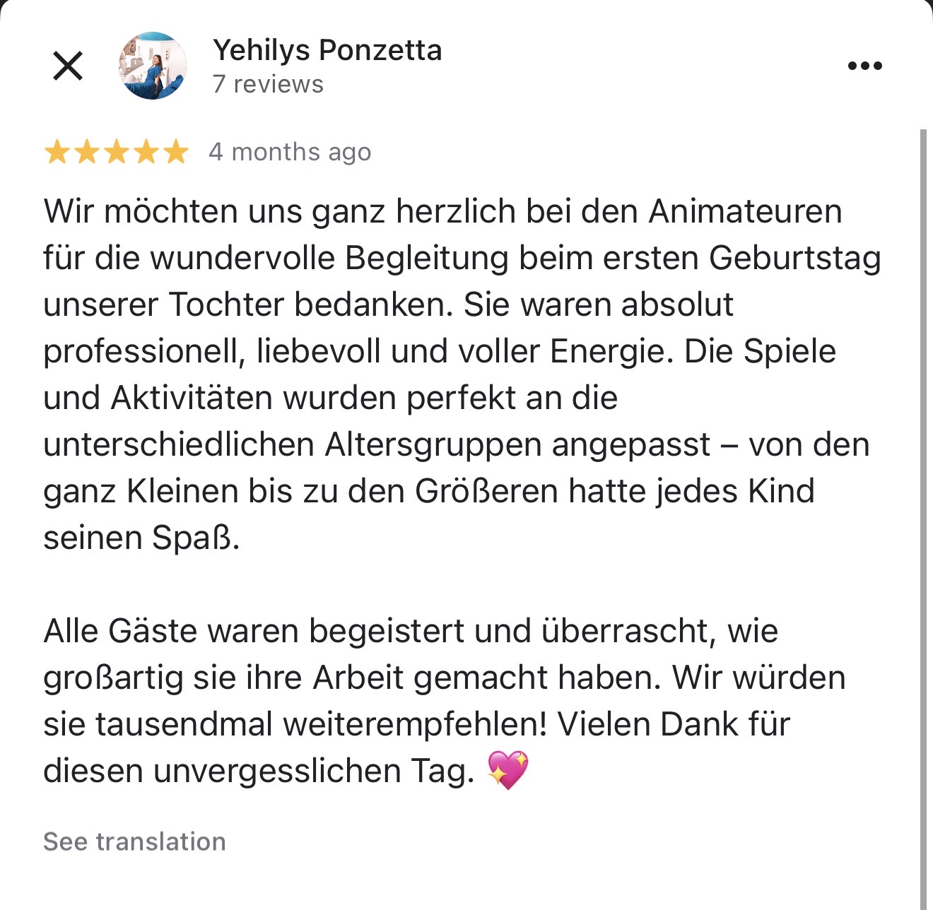 Review Hello Party