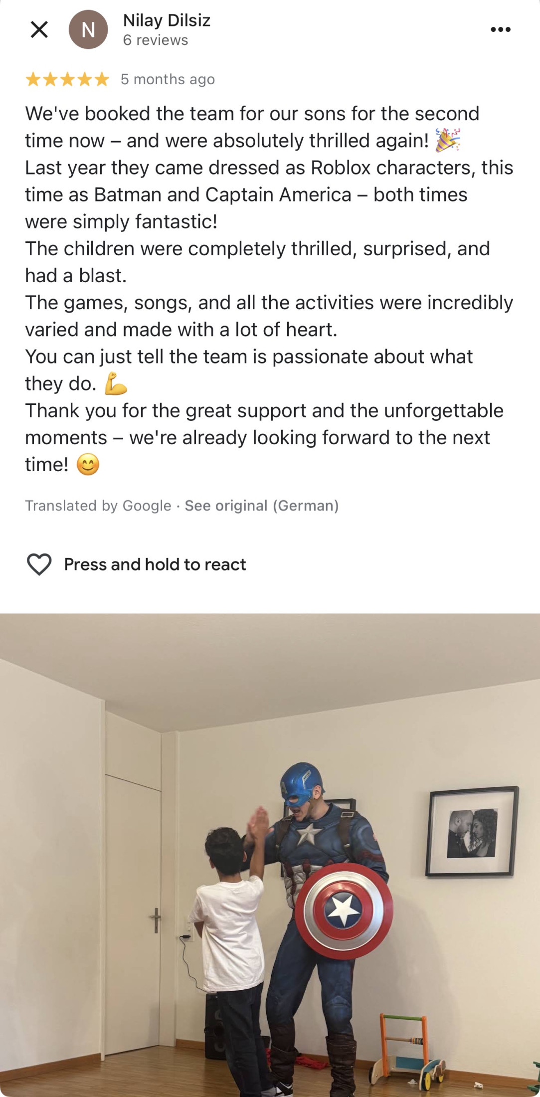 Review Hello Party
